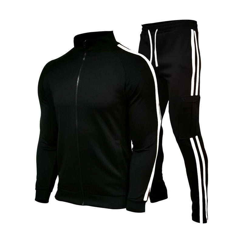 Novo cardigan masculino roupas esportivas juventude fino-ajuste cor